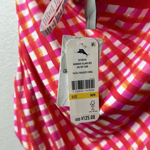 Tommy Bahama Harbour Island Rev Halter Tank *NWT* - Picture 6 of 6